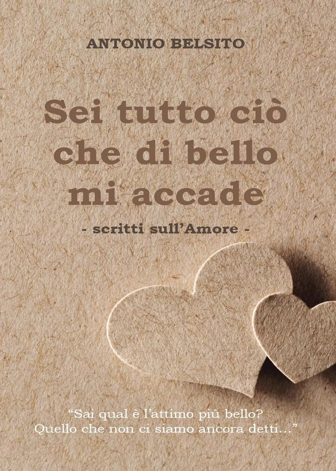 Sei tutto cio che di bello mi accade di Antonio Belsito, 2017, Youcanprint