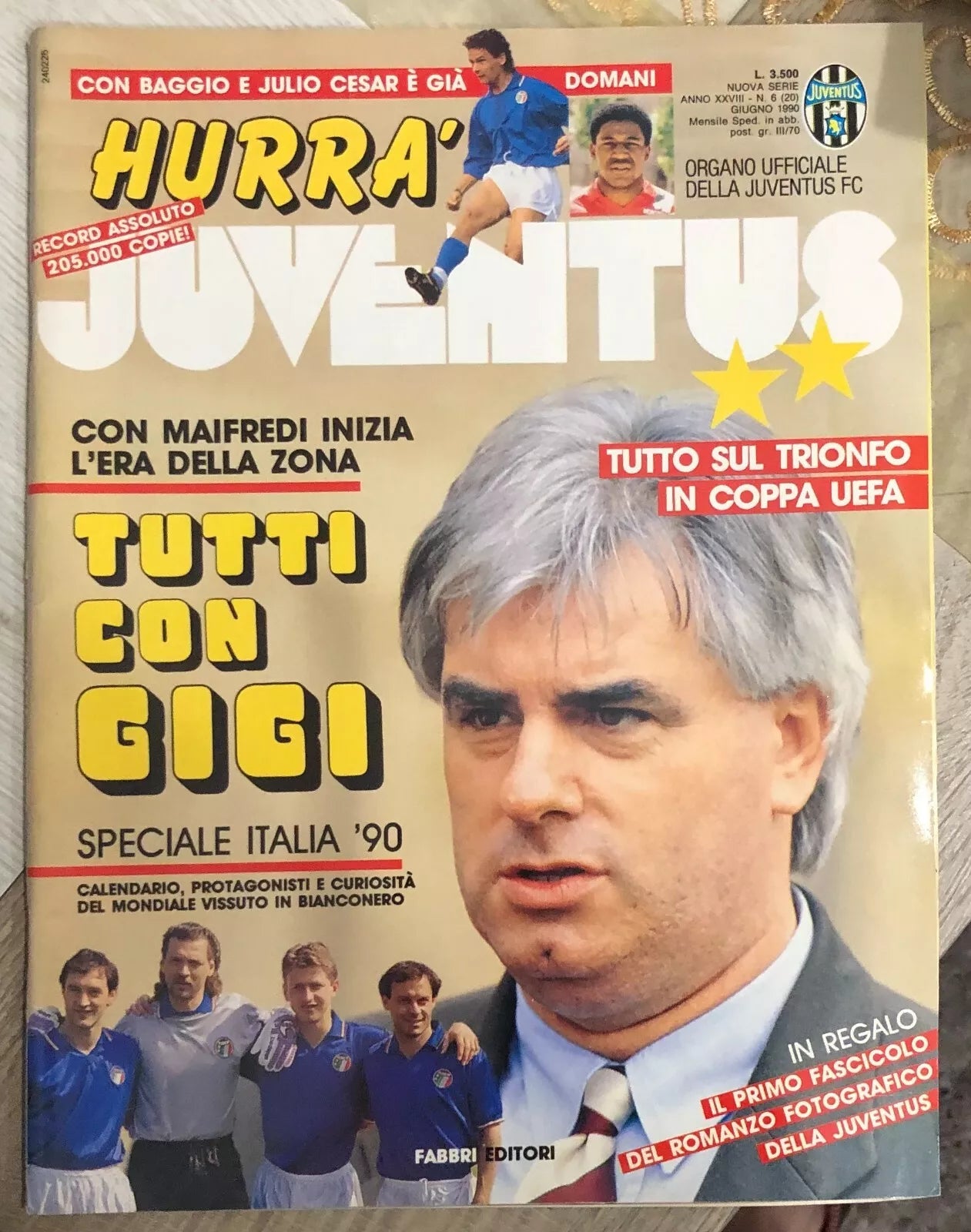 Hurr Juventus n 6 1990 di Juventus F c