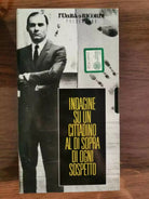 Indagine su un cittadino al di spora di ogni sospetto E. Pieri - VHS - 1970 - AR