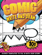 Comic Blank Drawing Pad For Kids