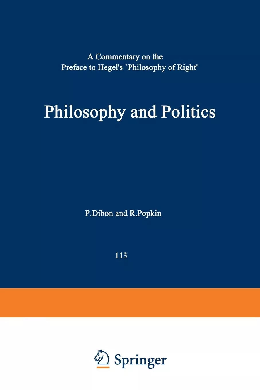 Philosophy and Politics