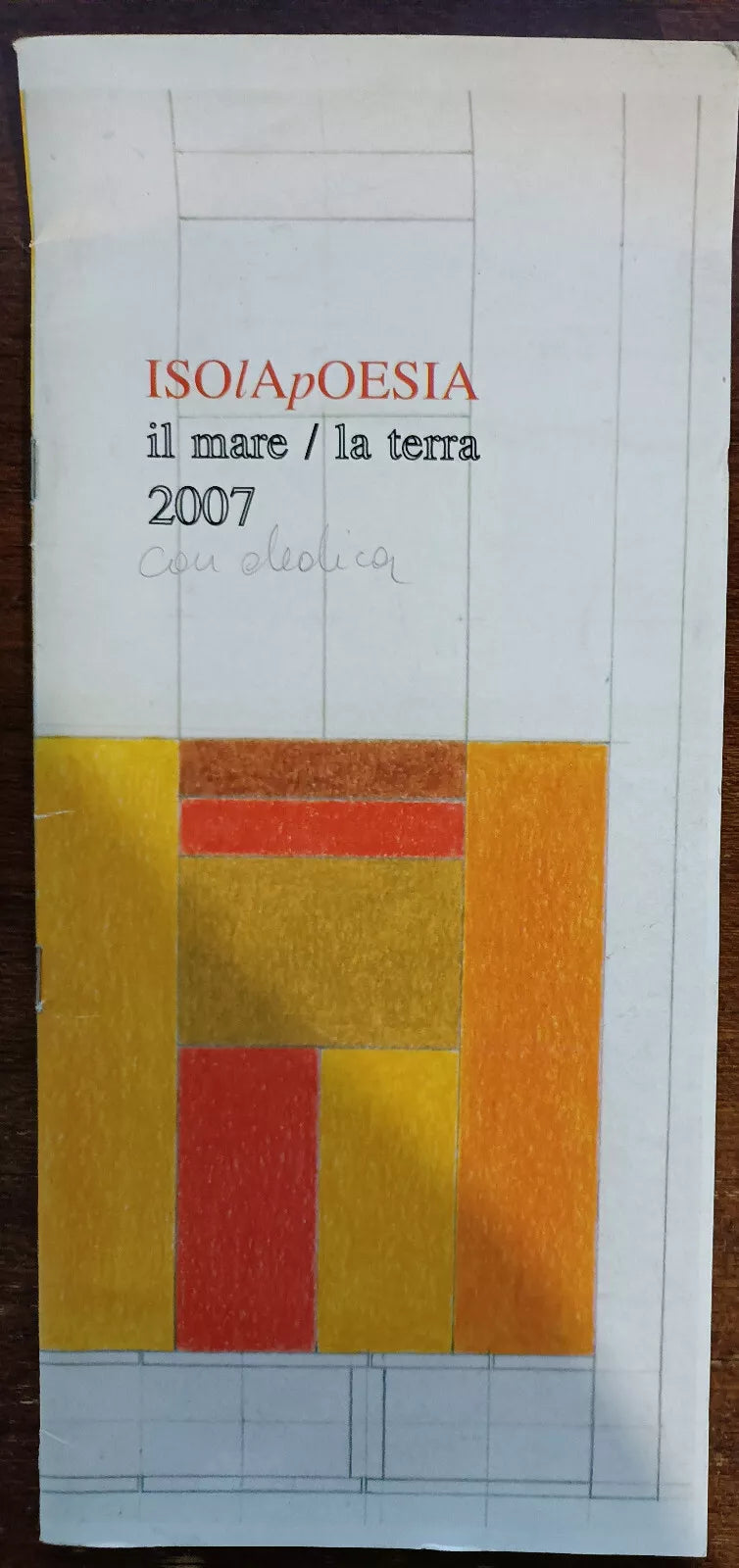 Isola poesia il mare la terra