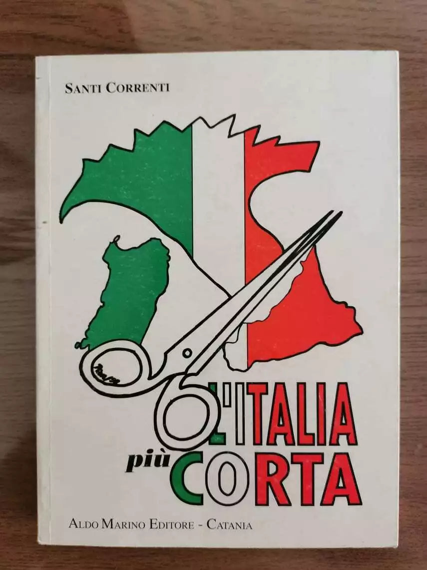 L Italia piu corta - S. Correnti - Aldo Marino editore - 1993 - AR