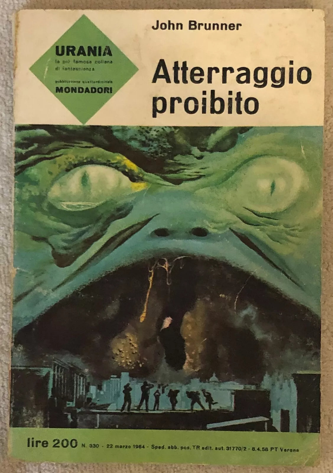 Atterraggio proibito di John Brunner, 1964, Mondadori