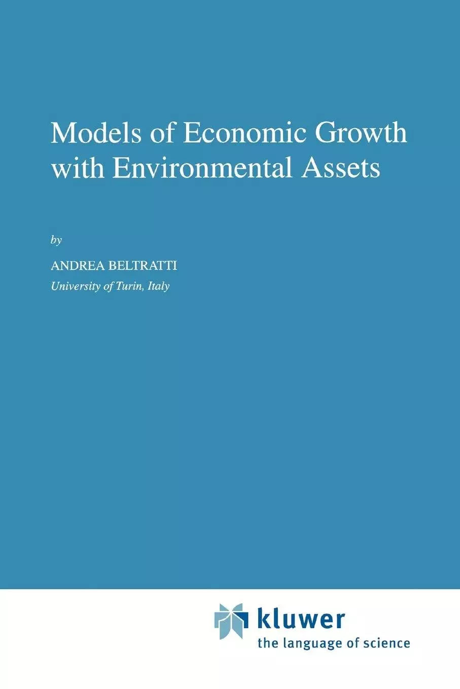 Models of Economic Growth with Environmental Assets