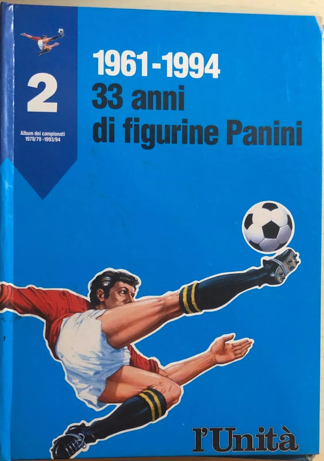 Raccoglitore vuoto ristampe album panini 1978 79-1993 94 Vol.2