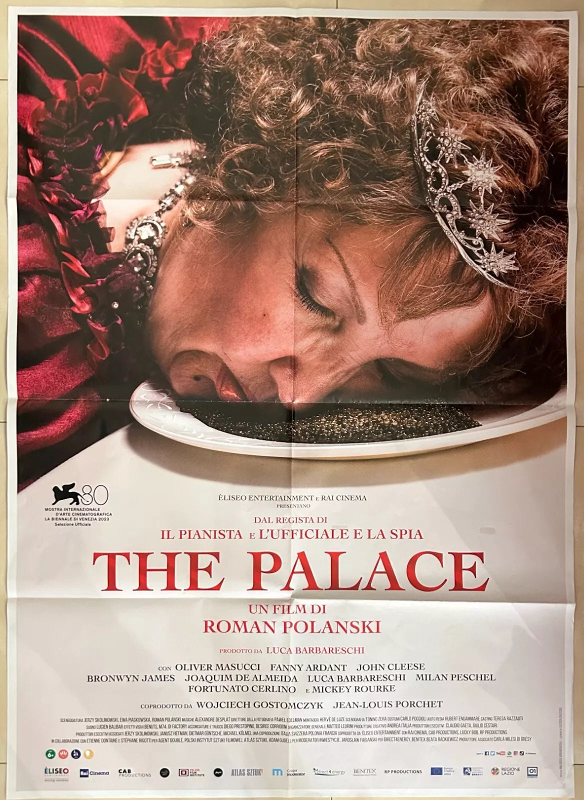 Poster locandina The Palace 100x140 ORIGINALE da cinema di Roman Pola ski