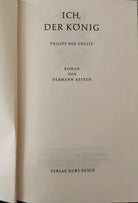 Ich, Der Konig di Hermann Kesten, 1969, Verlag Kurt Desch - ER