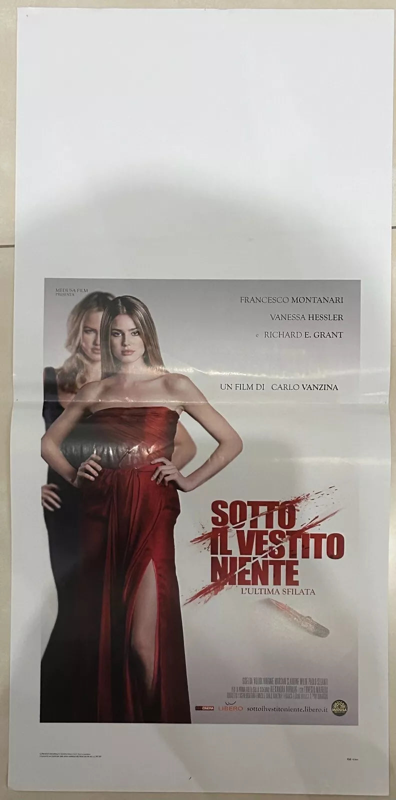 Poster locandina Sotto il vestito niente