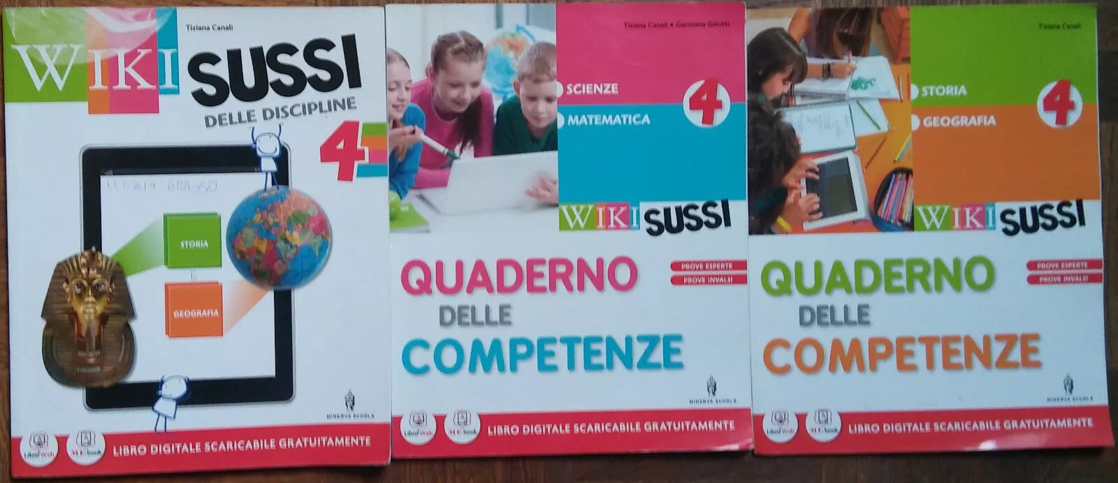 Wiki Sussi delle discipline vol.4-Tiziana Canali-Minerva Scuola,20017-R