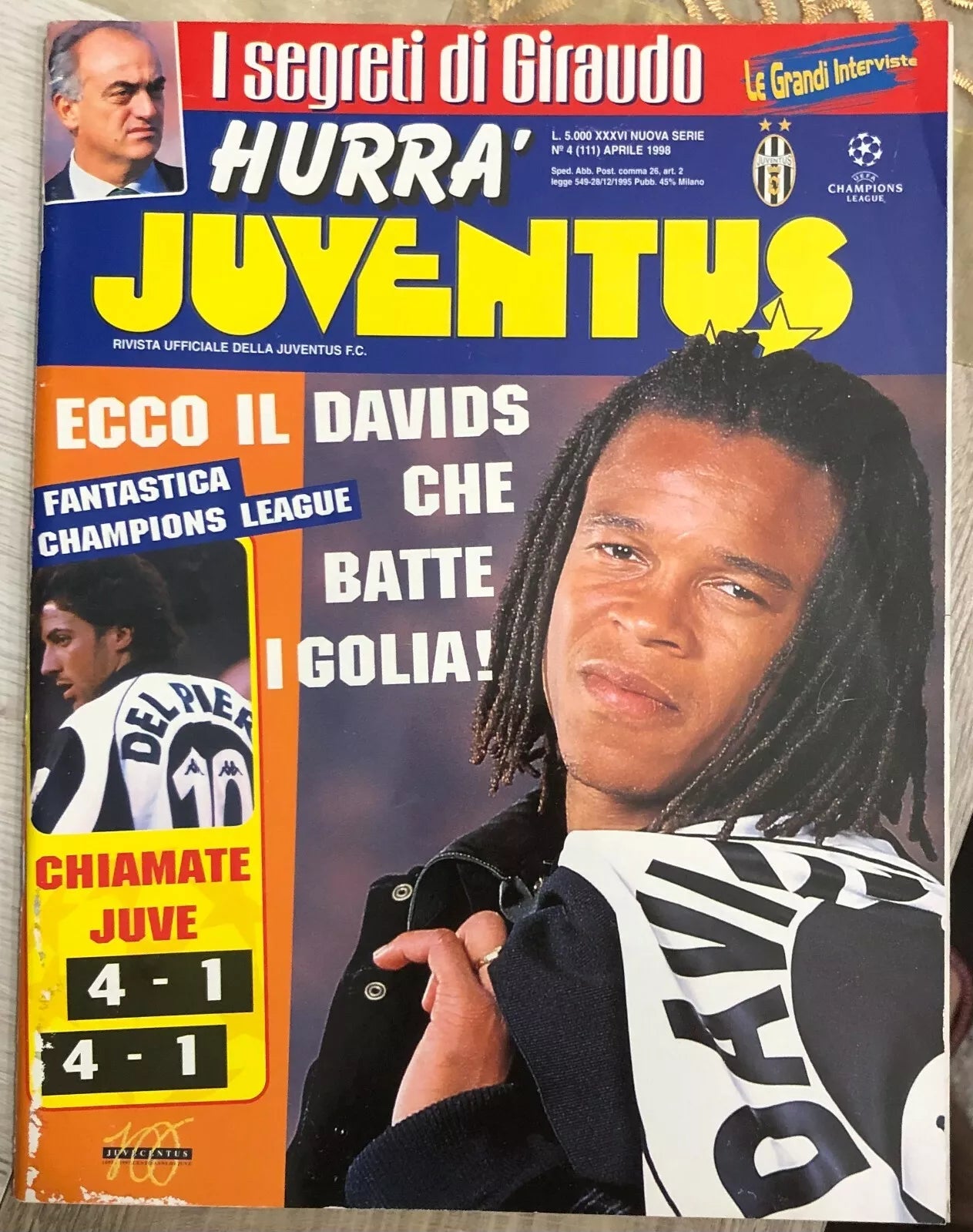 Hurr Juventus n 4 1998 di Aa vv