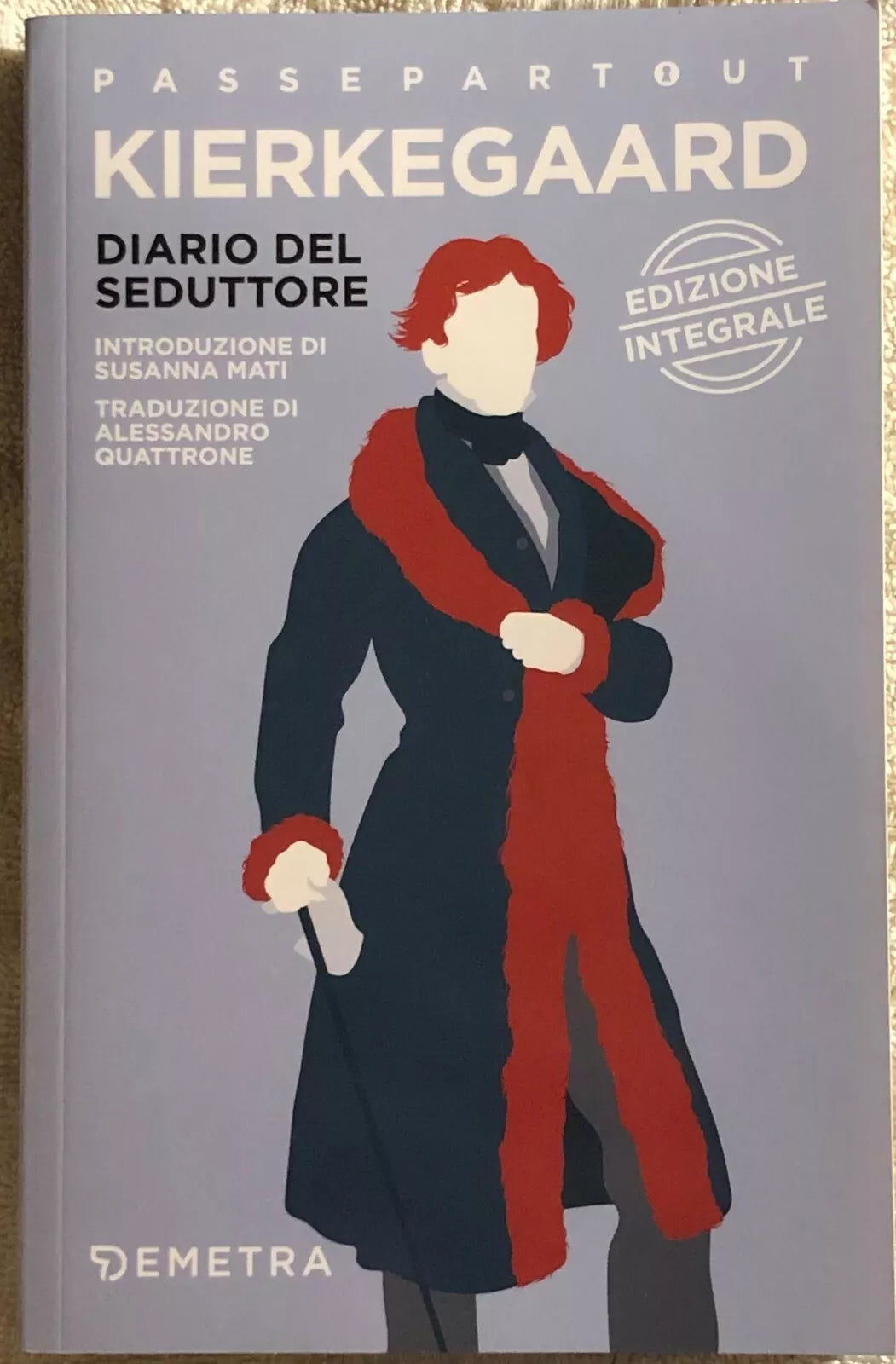 Diario del seduttore di Soren Kierkegaard 2017 Demetra