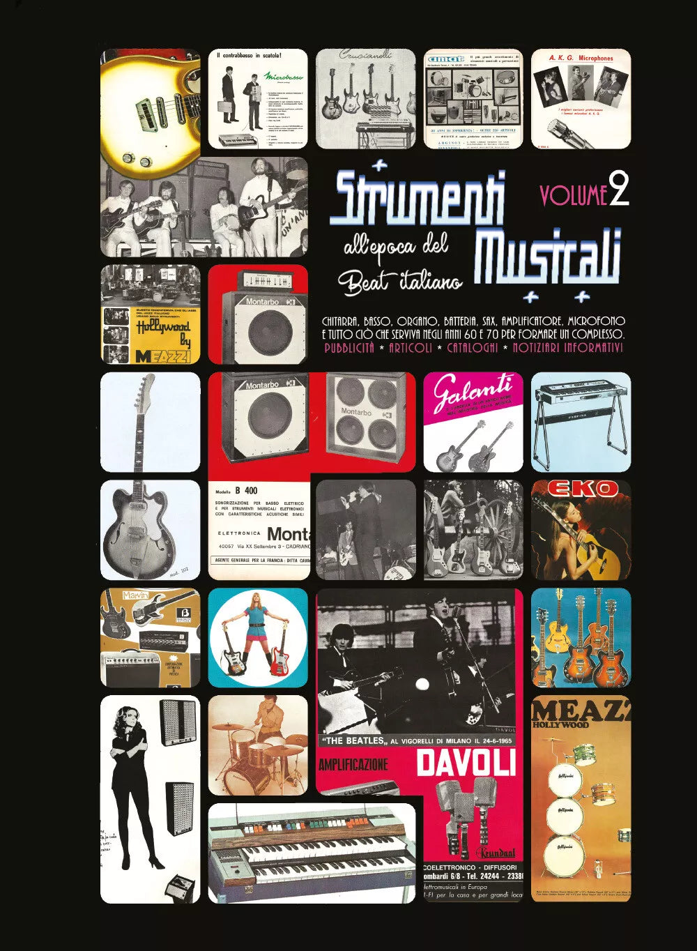 Strumenti musicali all’epoca del Beat italiano [VOL.2] Pubblicita, articoli, cat