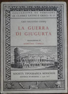 La Guerra di Giugurta - Crispo - Societa tipografica modenese,1936 - A