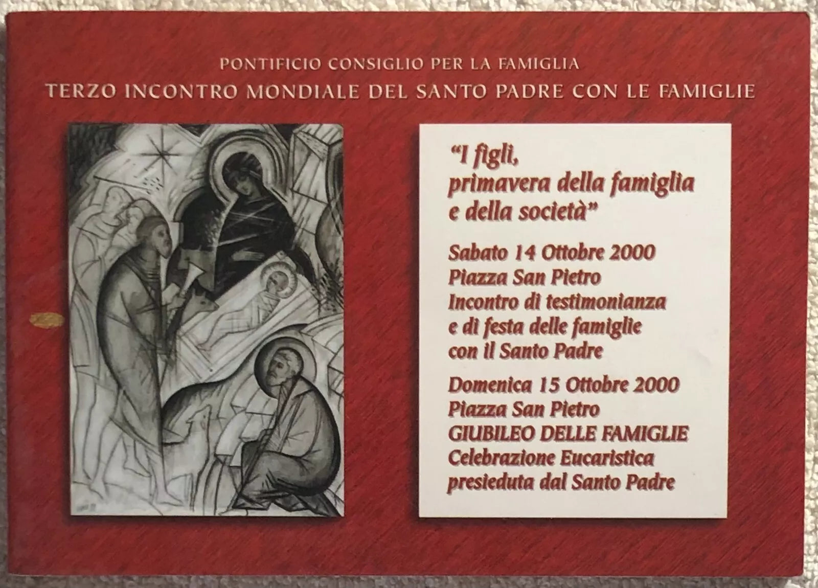 Terzo incontro mondiale del Santo Padre con le famiglie di Aa.vv., 2000, Ponti