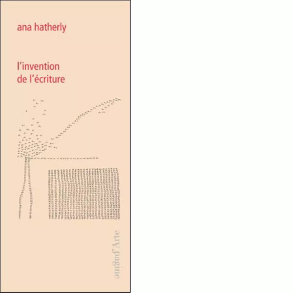 L invention de l criture di Ana Hatherly