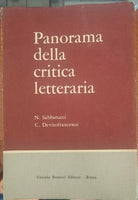 Panorama della critica letteraria - N. Sabbatucci, C. Devitofrancesco, 1966 - S