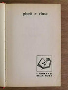 Gioco e vinse - Dell - Salani editore - 1964 - AR