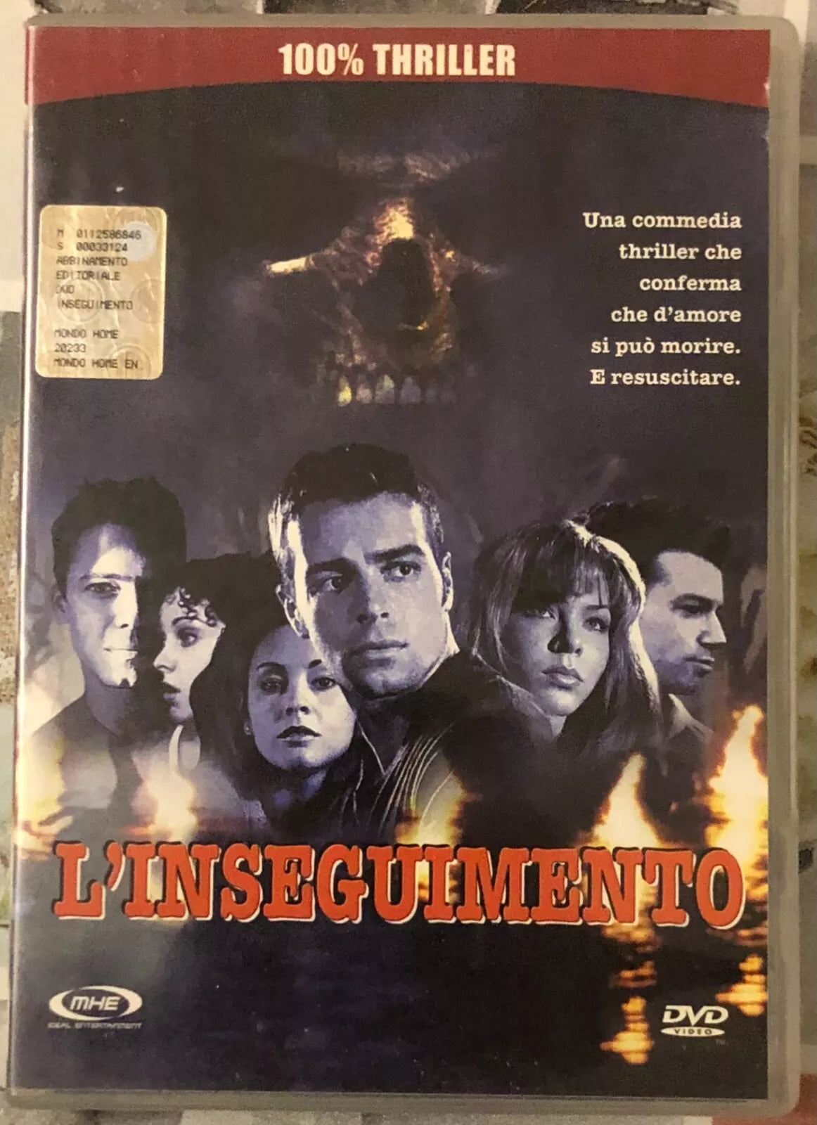 L inseguimento DVD di Tony Shyu