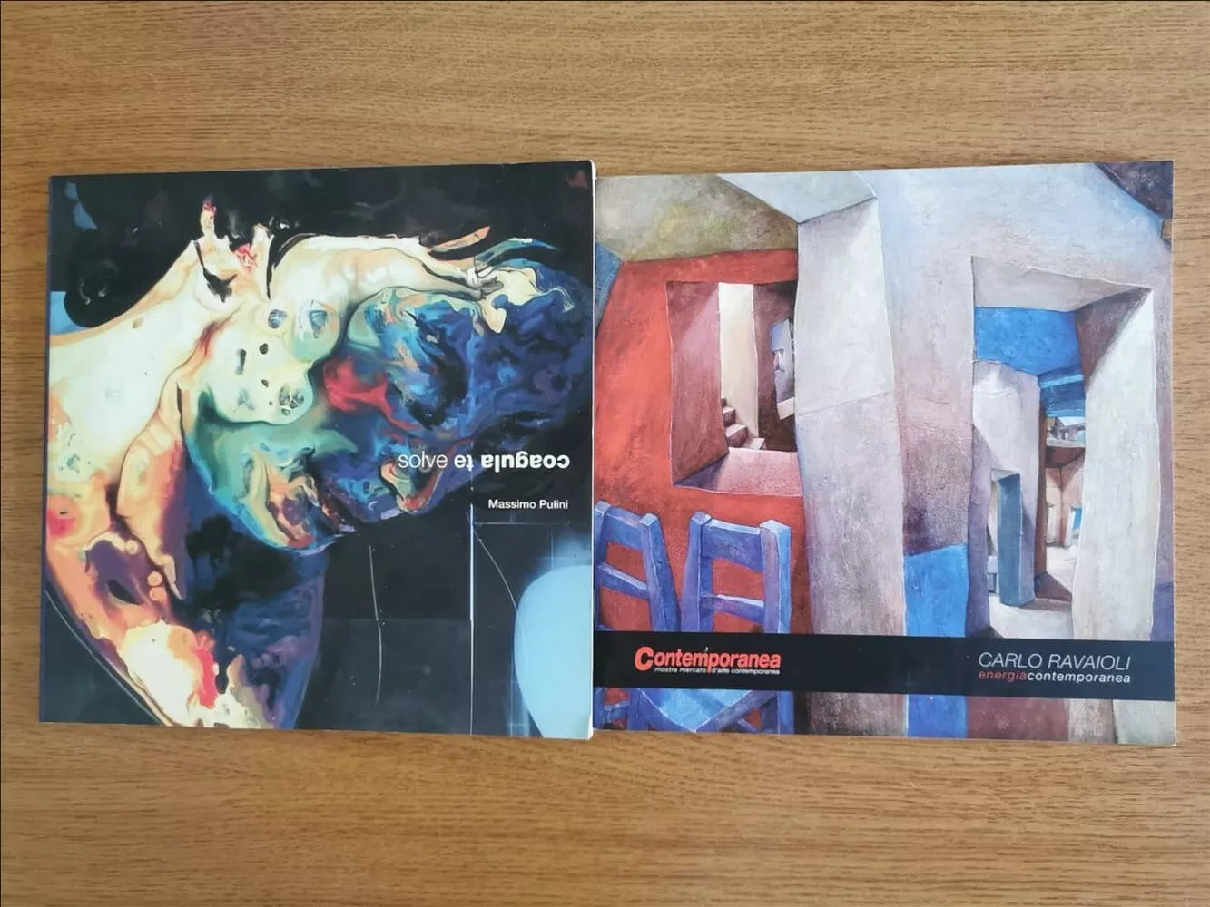 Lotto 2 libri arte contemporanea di Ravaioli e Pulini - AR