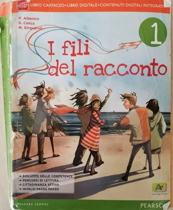I fili del racconto 1, di Albonico, Conca, Sinquaroli, 2014, Pearson - ER