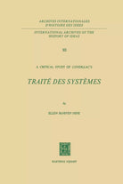 A Critical Study of Condillac s