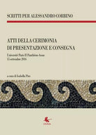 Atti della cerimonia di presentazione e consegna di I. Piro, 2018, Libellula