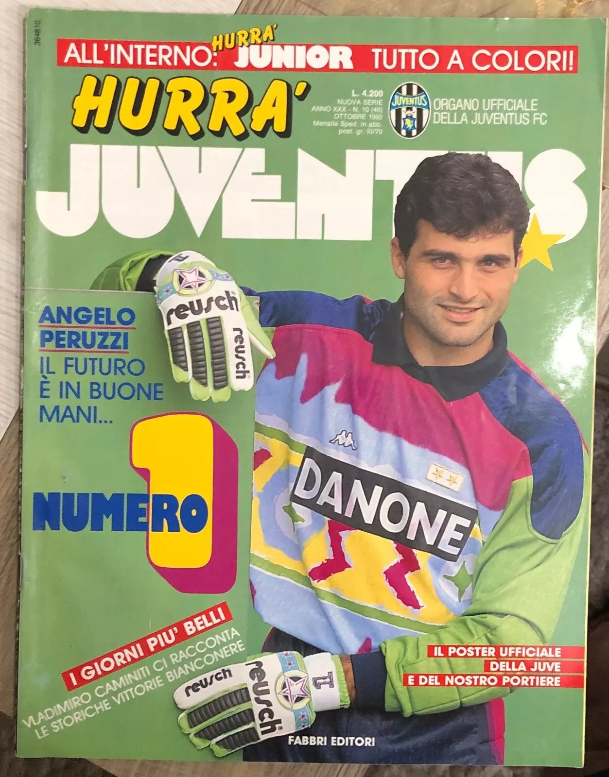 Hurr Juventus n 10 1992 di Juventus F c
