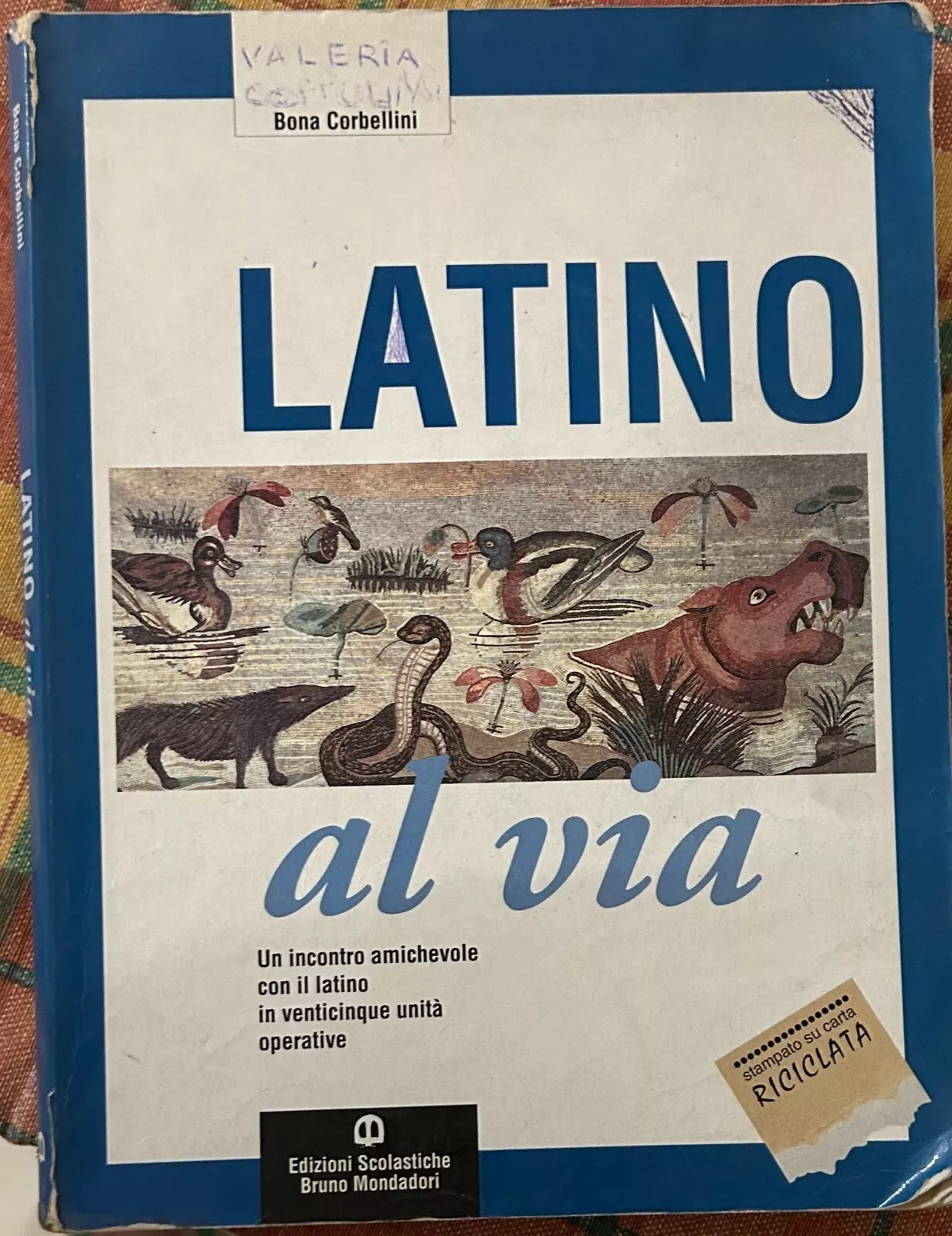 Latino al via Per la Scuola media di Bona Corbellini