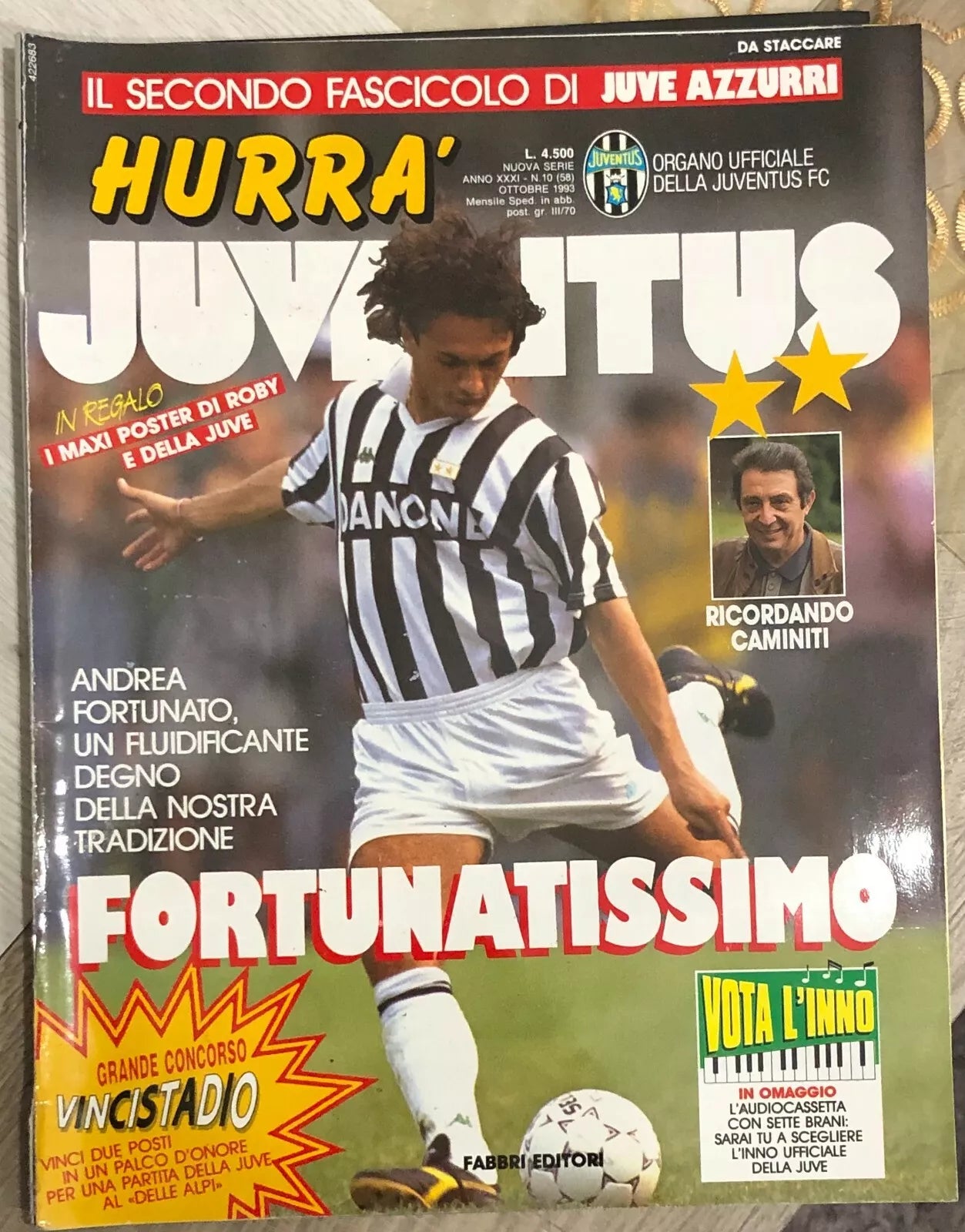 Hurr Juventus n 10 1993 di Juventus F C