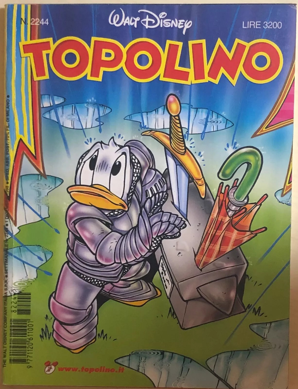 Topolino 2244 di Disney, 1998, Panini