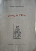  Francois Villon - Giuseppe Antonio Brunelli - Marzorati,1961 - A