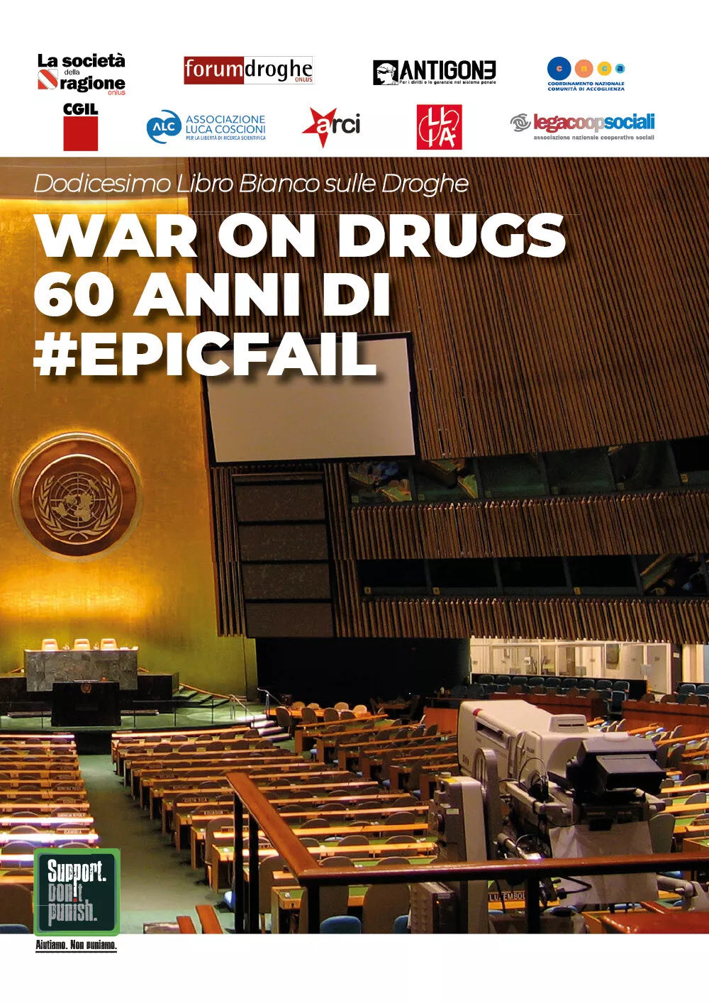 War on Drugs. 60 anni di #epicfail di Aa.vv., 2021, Youcanprint