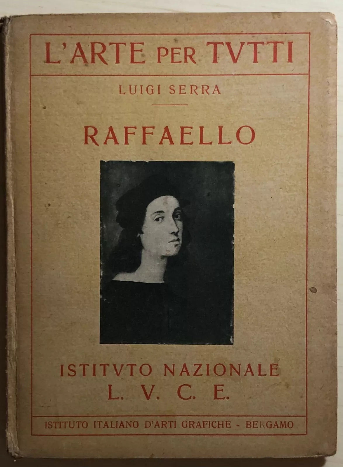 Raffaello di Luigi Serra, 1930, Istituto Nazionale Luce