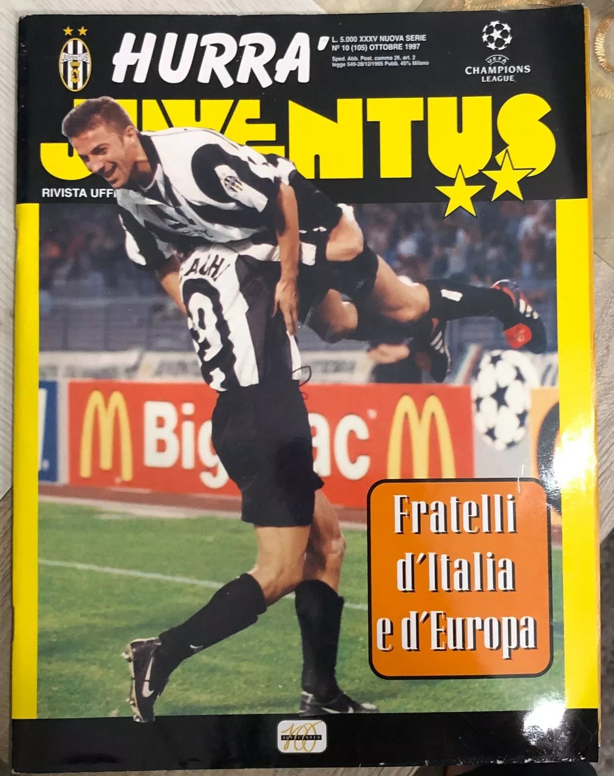 Hurr Juventus n 10 1997 di Aa vv
