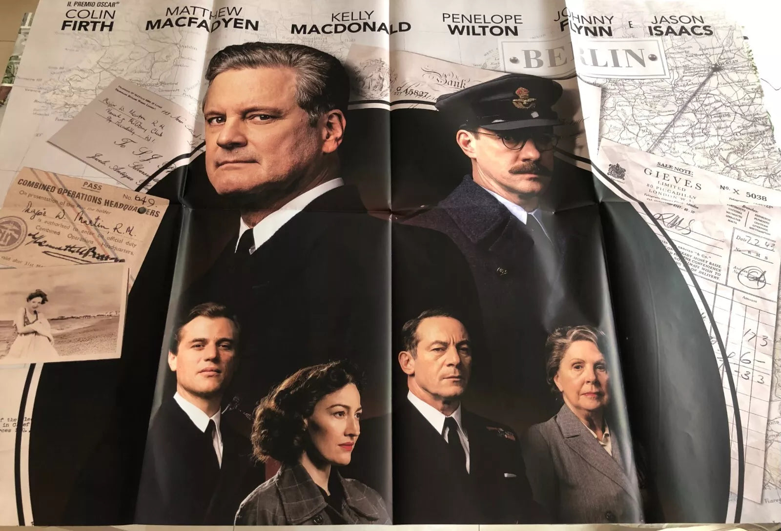 Poster locandina COMPONIBILE L arma dell inganno Operazione Mincemeat 2 pezzi da