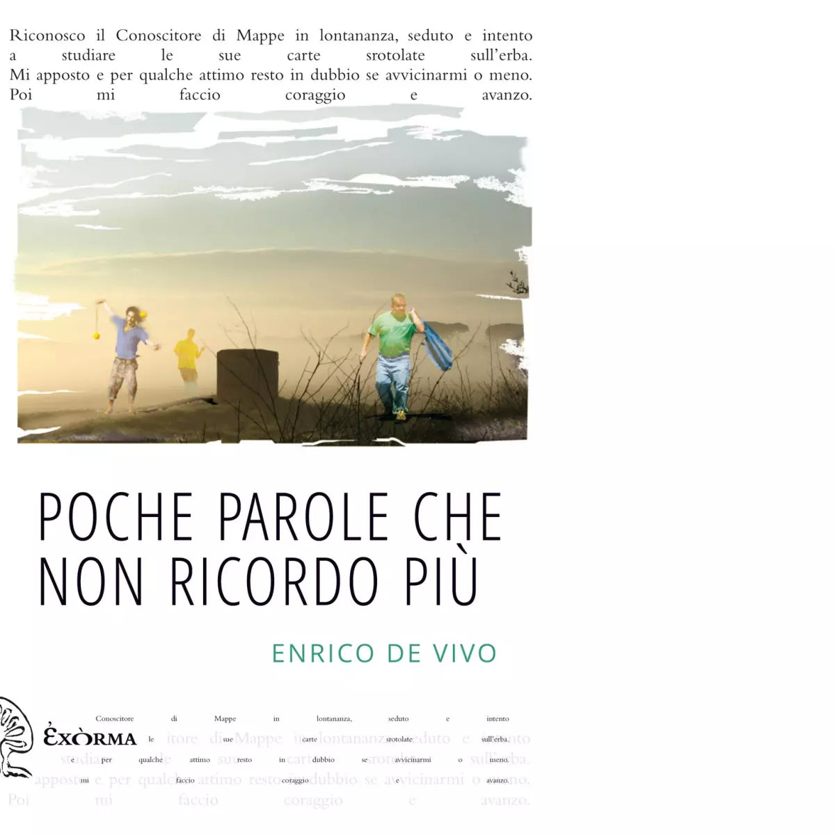 POCHE PAROLE CHE NON RICORDO PI di ENRICO DE VIVO