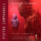 PIETRO CAMPAGNOLI Altrove | Elsewhere di Stefania Minutaglio a Cura Di , 2019