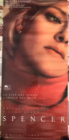Poster locandina Spencer 33x70 cm ORIGINALE da cinema 2021 di Pablo Larra n