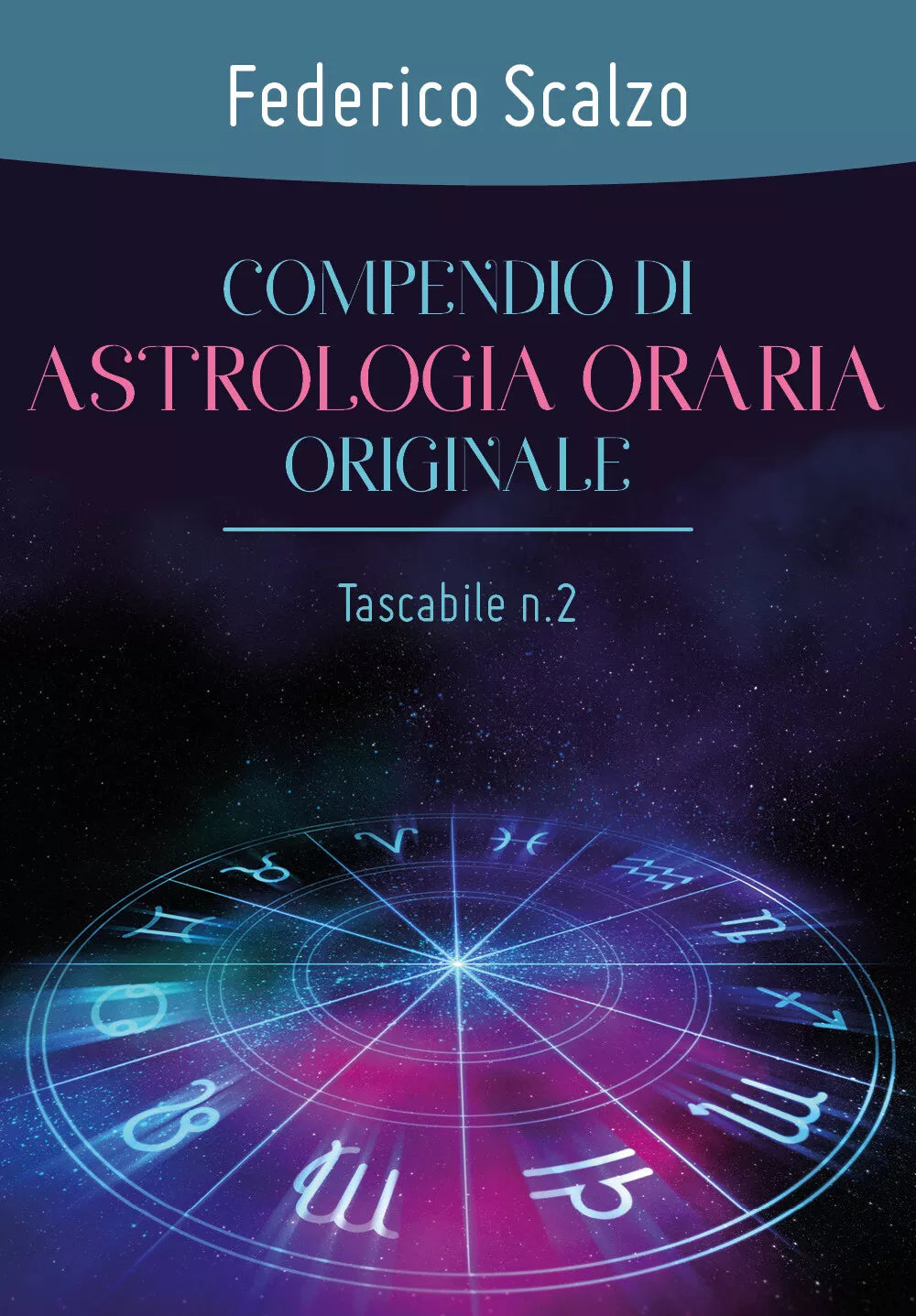 Compendio di astrologia oraria originale tascabile n.2 di Federico Scalzo