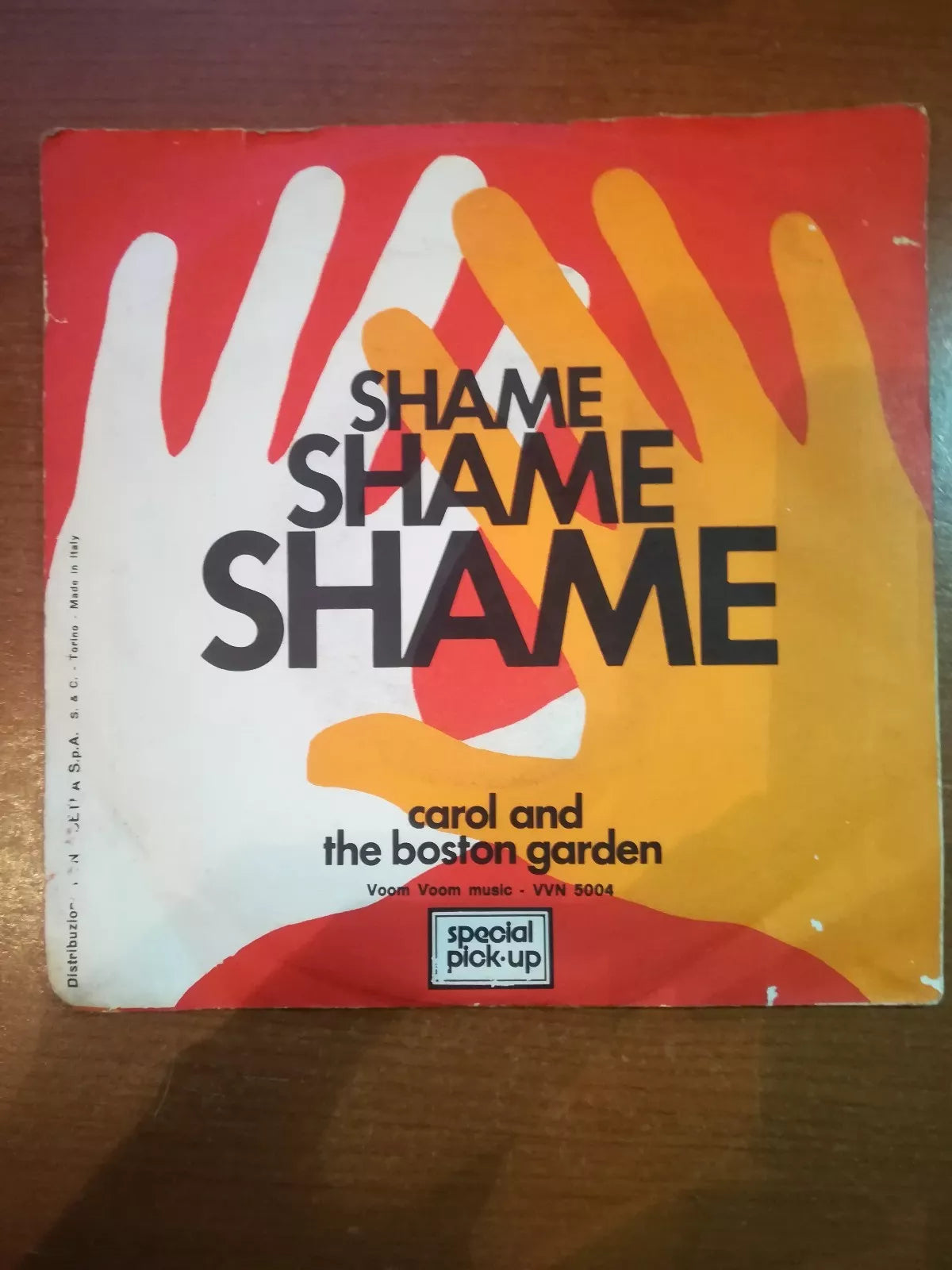 Carol and the boston garden - Shame shame shame - 1975 - M