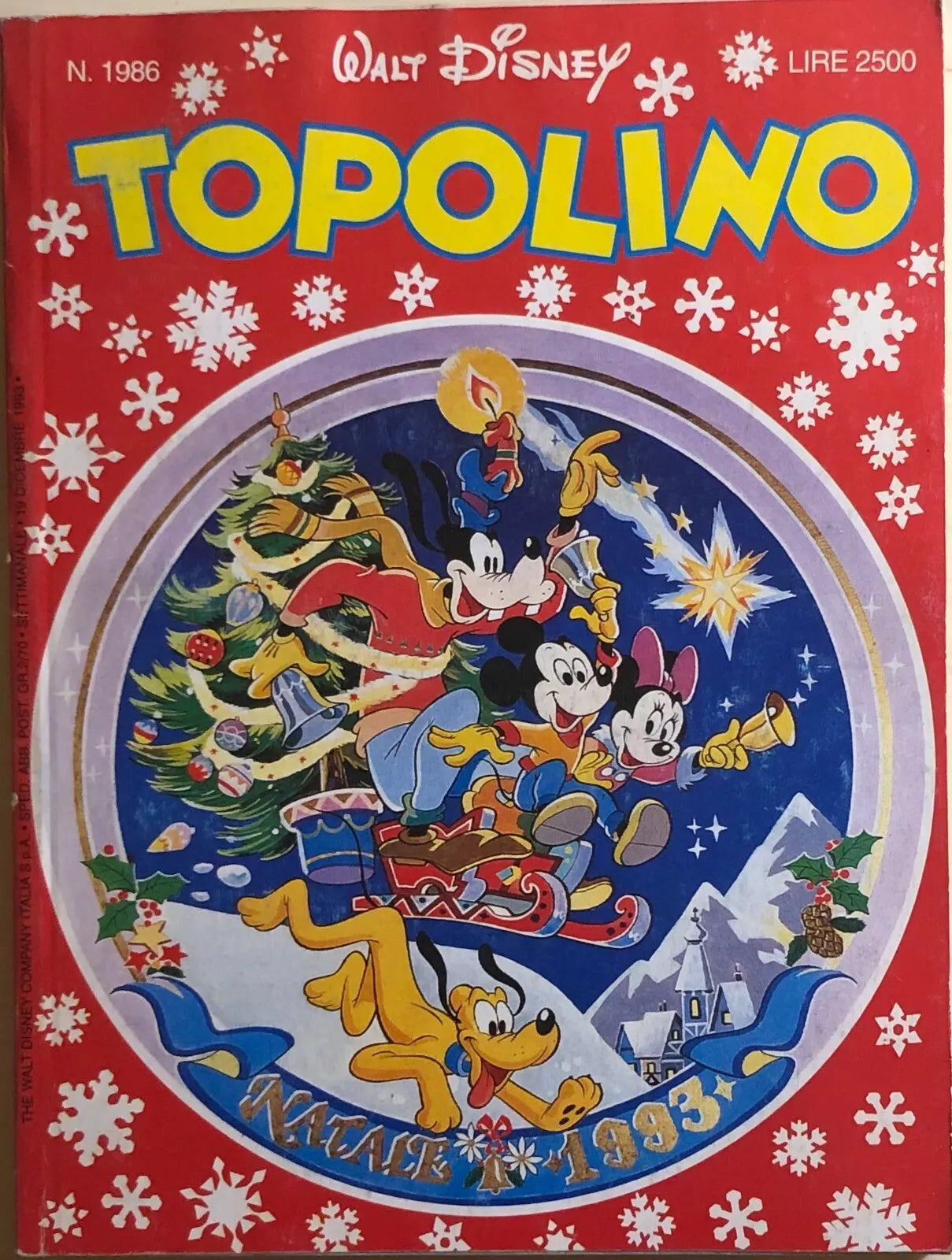 Topolino 1986 di Disney, 1993, Panini