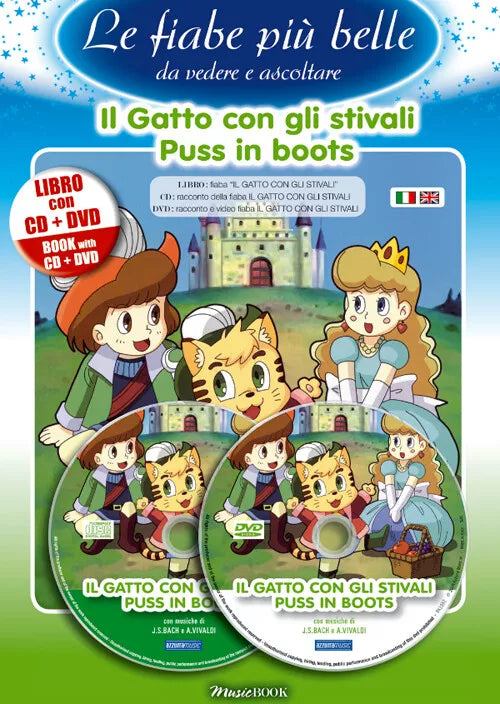 Gatto Con Gli Stivali Ediz Italiana E Inglese Con CD Audio Con DVD