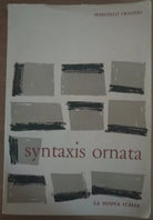 Syntaxis ornata - Marcello Craveri, 1961, La Nuova Italia - S
