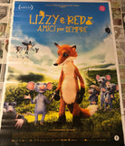 Poster locandina Lizzy e Red amici per sempre 100x70 cm ORIGINALE da cinema 2021