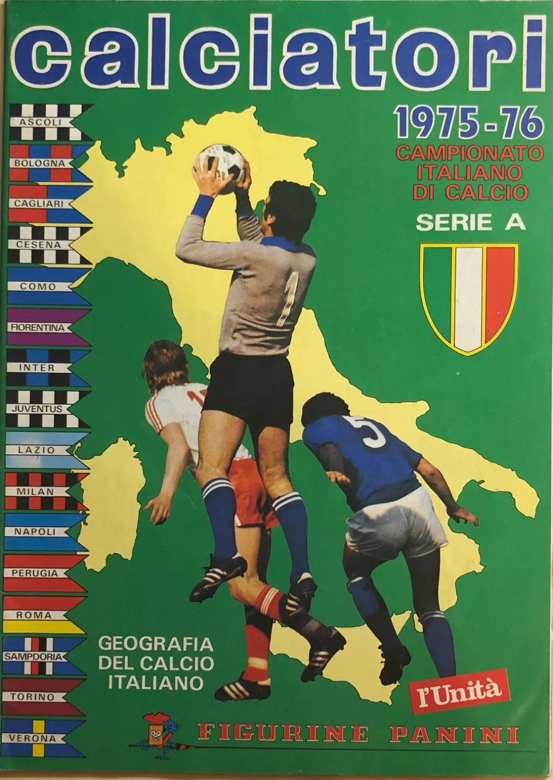 Ristampa album Calciatori Panini Serie A 1975-76