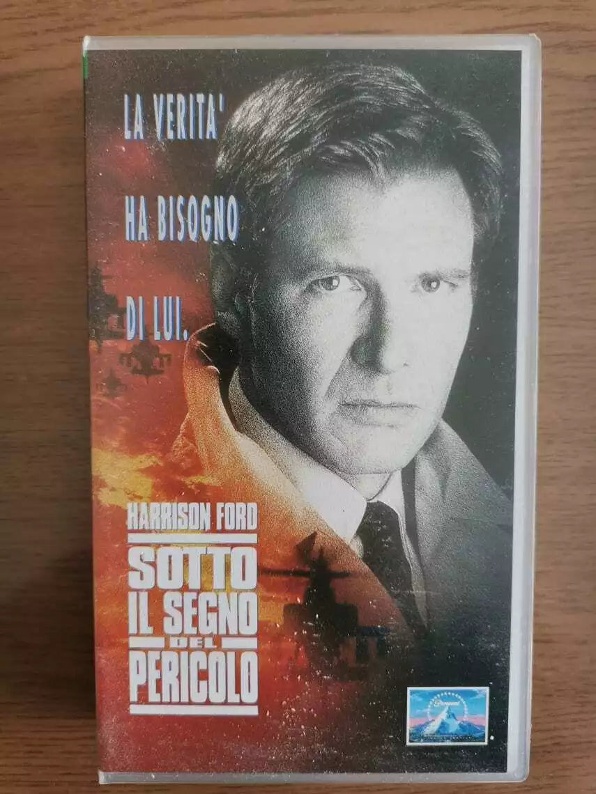 Sotto il segno del pericolo - Neufeld Rehme - Paramount pictures- 1994- VHS- AR