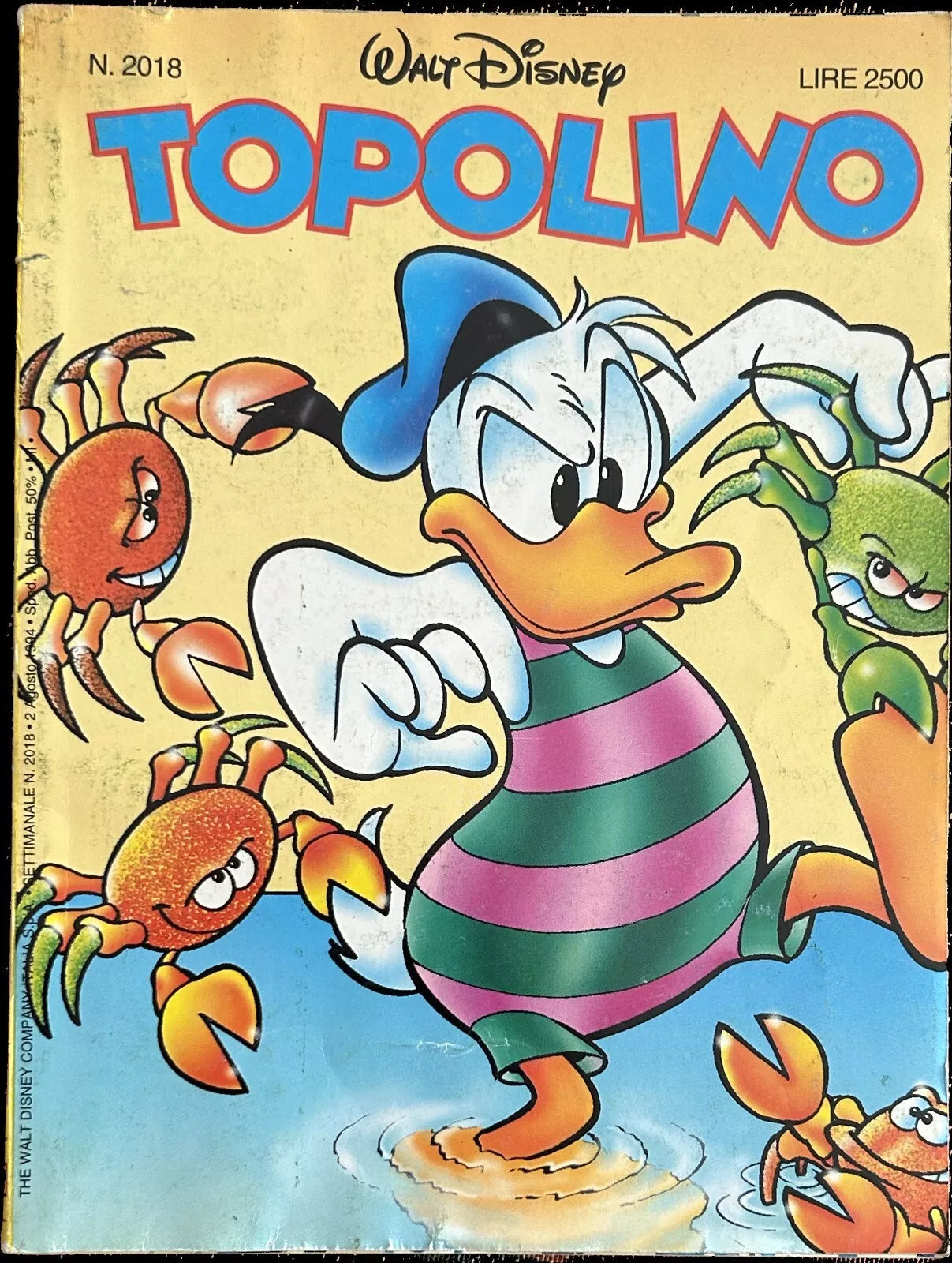 Topolino 2018 di Walt Disney