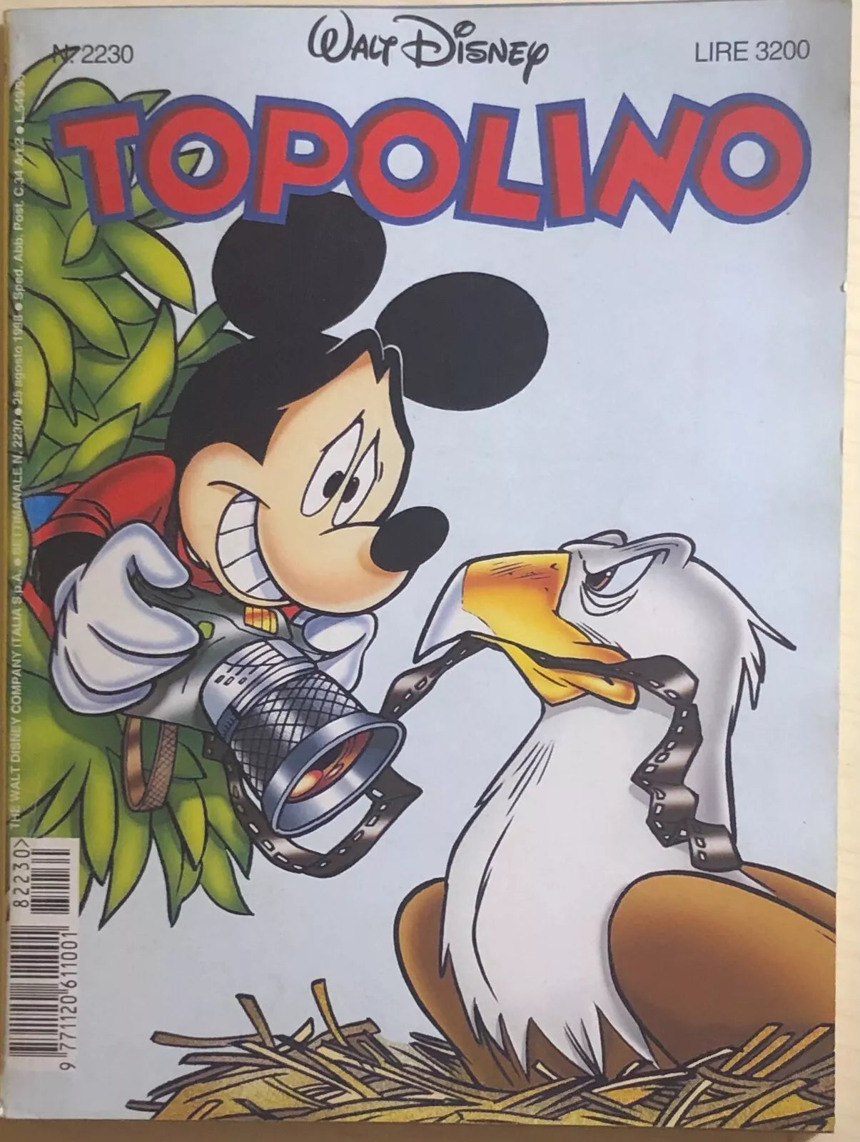 Topolino 2230 di Disney, 1998, Panini