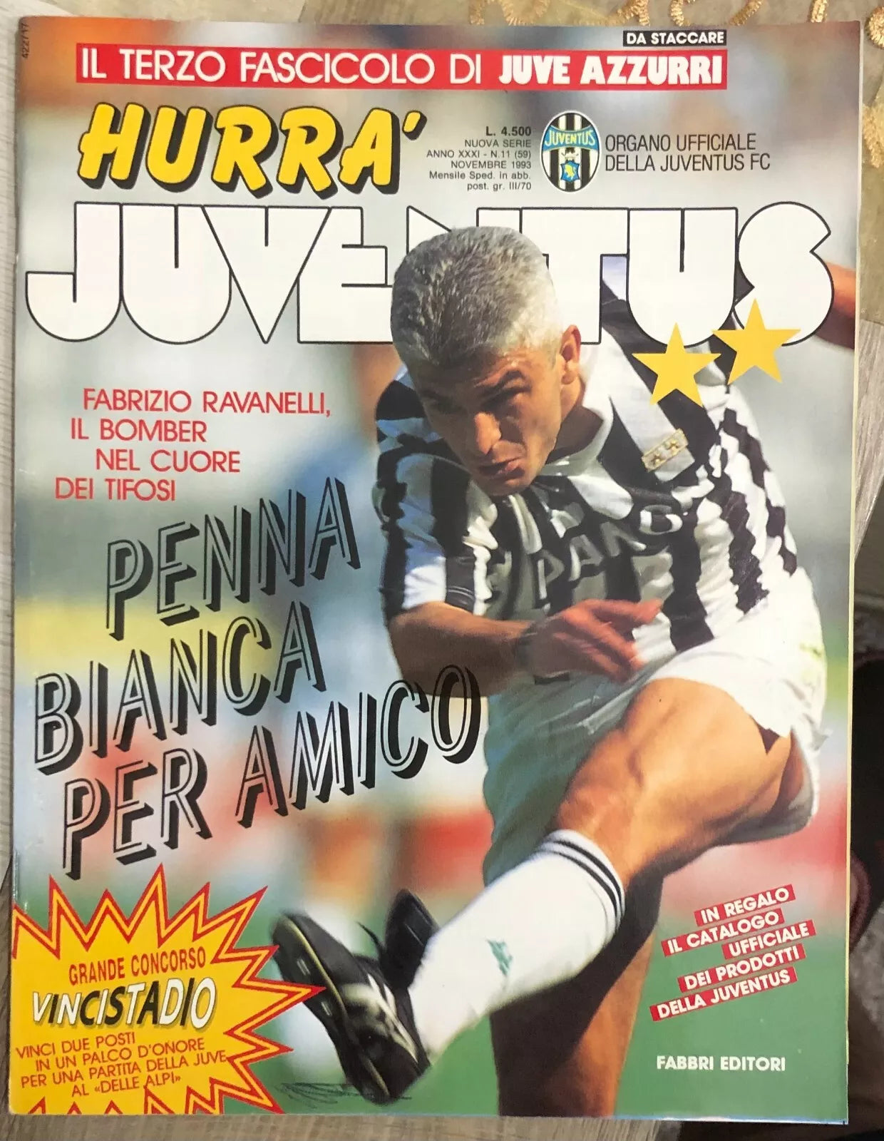 Hurr Juventus n 11 1993 di Juventus F c
